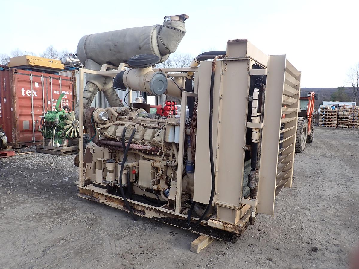 Used 2009 MTU 12V2000 Diesel Engine POWER UNIT!