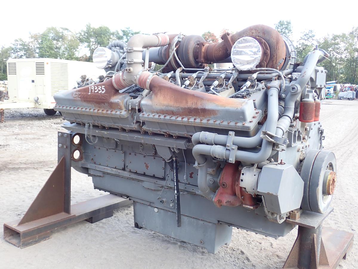 Used 2011 Cummins QSK50 Diesel Engine CM850 CPL 3329