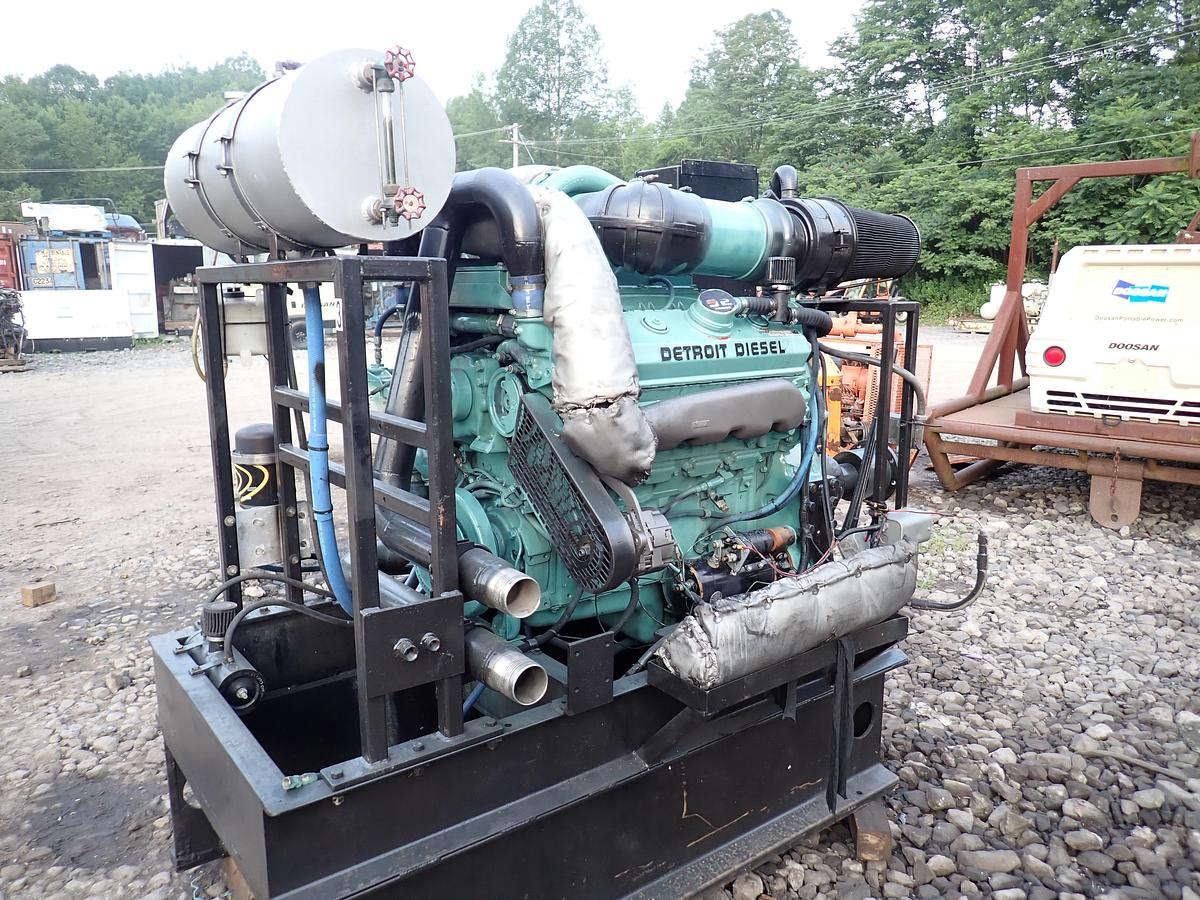 Used 1999 Detroit Diesel 8V92TA Engine Power Unit 8083-7K33 DDEC III