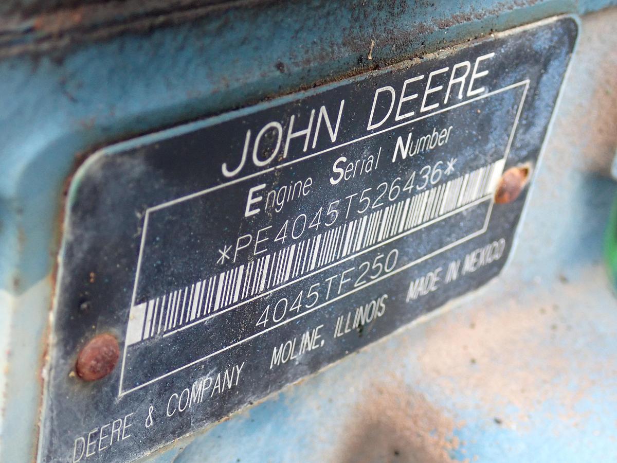 Used John Deere 4045TF250 Diesel Power Unit