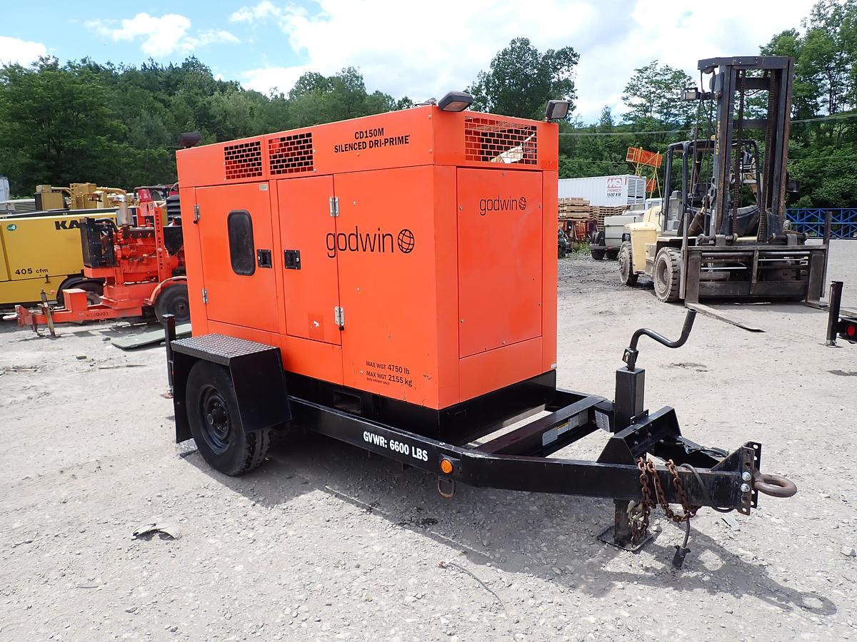Used 2013 Godwin CD150M 6" Critical/Quiet Enclosure Water Pump