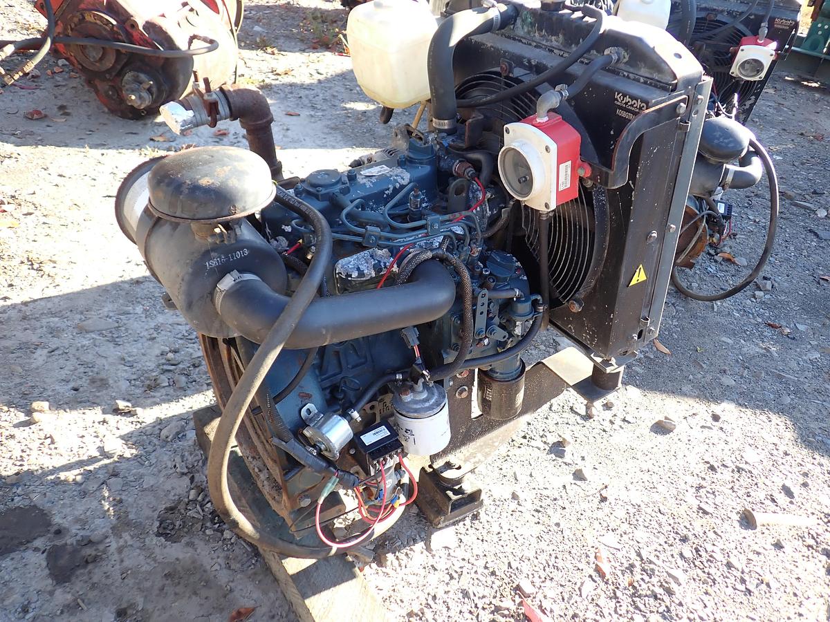 Used 2011 Kubota D1105 Diesel Engine POWER UNIT!