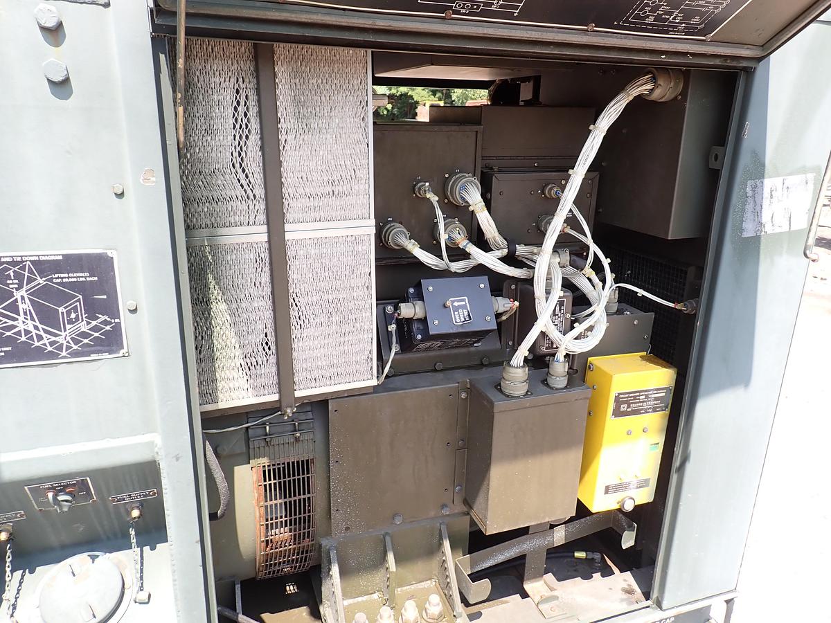 Used 1990 Libby MEP007B 100 KW Diesel Generator GOV'T SURPLUS