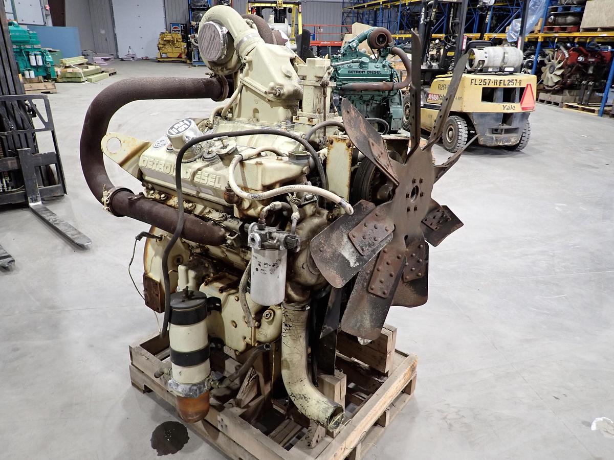 Used Detroit Diesel 6V92TA Engine 8063-7415 415 HP