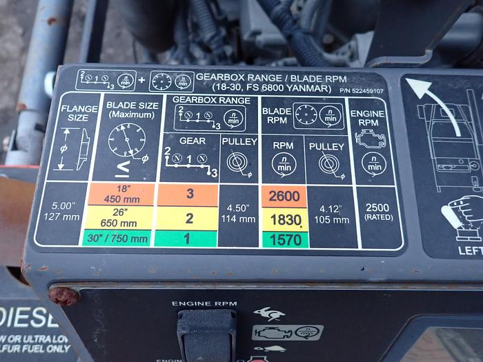 Used 2009 Husqvarna FS6800D