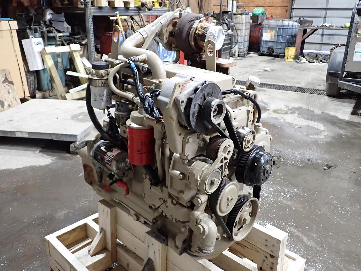 Used John Deere 4045TF275 Turbo Diesel Engine 3499 HOURS