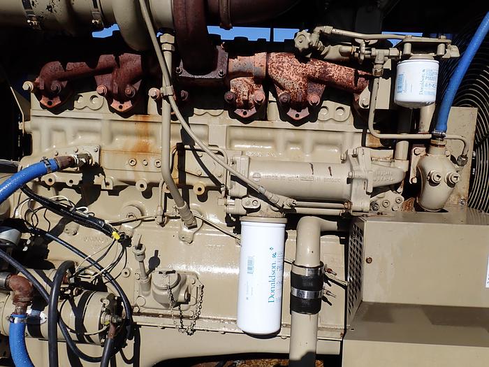 Used 1990 Cummins NT855-G6 250 KW Generator 1544 HOURS