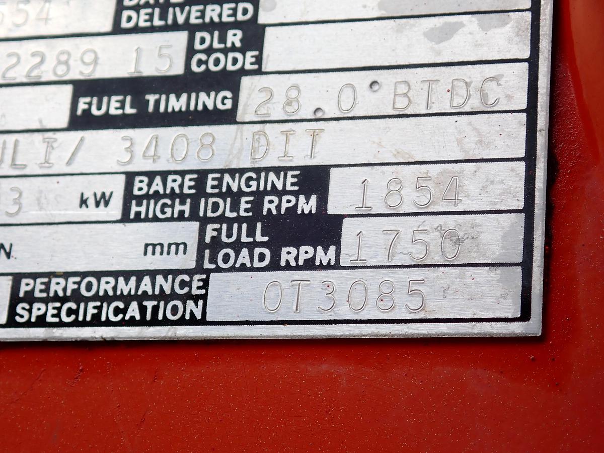 Used CAT 3408 Marine Diesel Engine LOW HOURS!