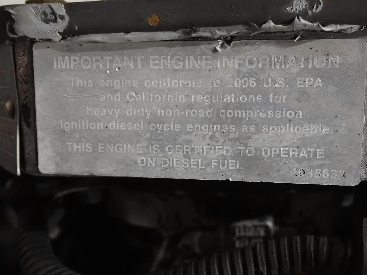 Used 2006 Cummins QSB 5.9 Diesel Engine CPL 8300