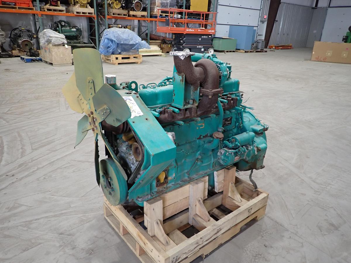 Used Komatsu S6D110-1 Turbo Diesel Engine 1401 HOURS!