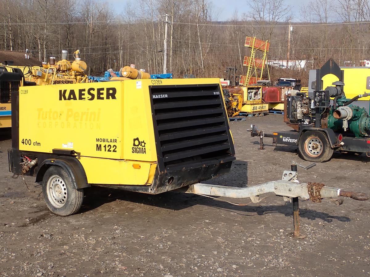 Used Kaeser M122 400 CFM Air Compressor