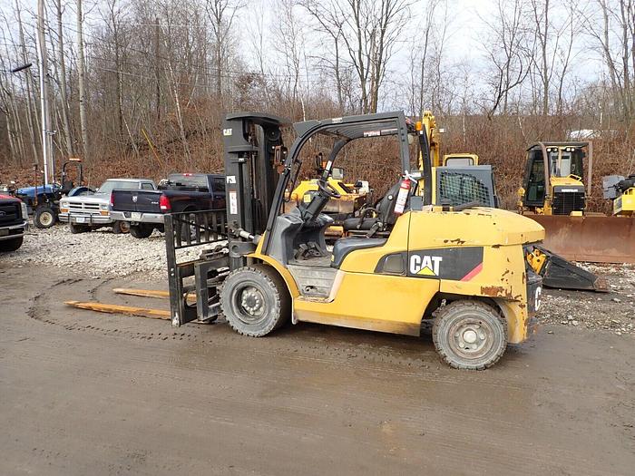 Used 2015 Caterpillar DP55N1 10,000 Lbs Forklift DIESEL! LOW HRS! CAT DP55 8' Forks