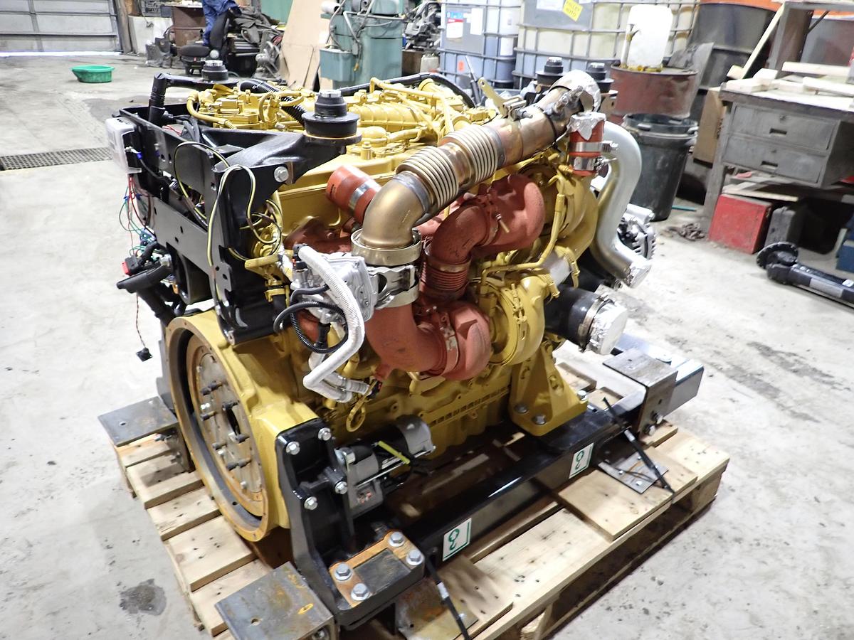 Used 2019 CAT C7.1 Turbo Diesel Engine 101 HOURS! AR # 533-2433