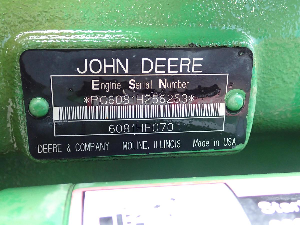 Used 2005 John Deere 6081HF070 Diesel Power Unit