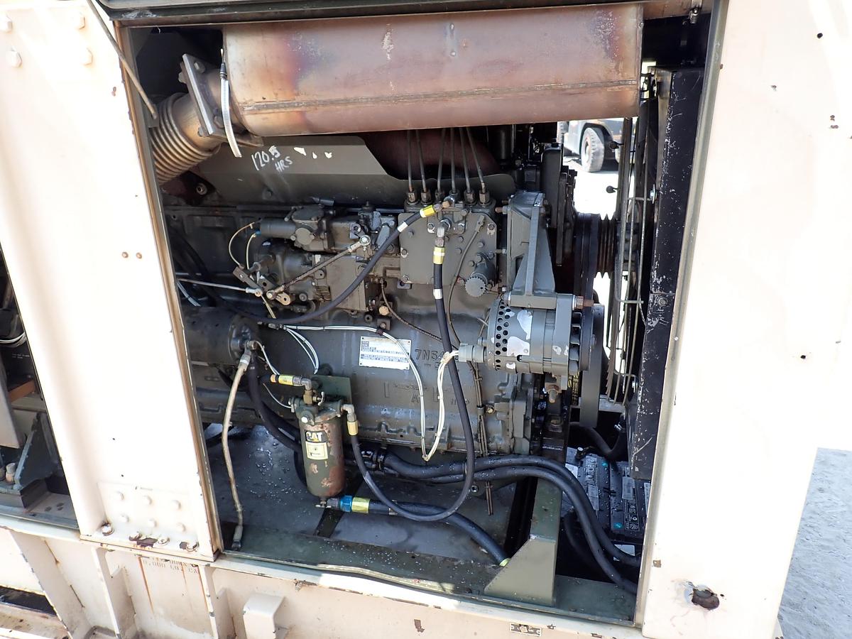 Used 1990 Libby MEP007B 100 KW Diesel Generator GOV'T SURPLUS