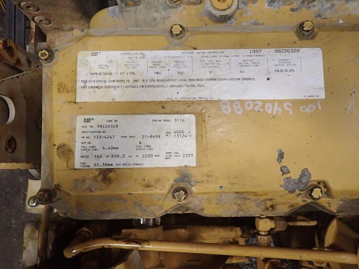 Used Caterpillar 3116 DIT Turbo Diesel Engine GOOD RUNNER! CS-563C CP-563C CAT