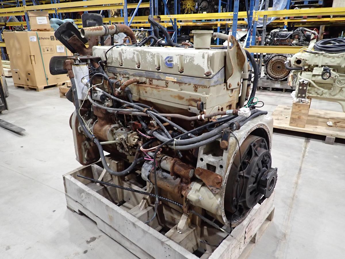 Used 1987 Cummins LTA10-240 Diesel Engine CPL 7770