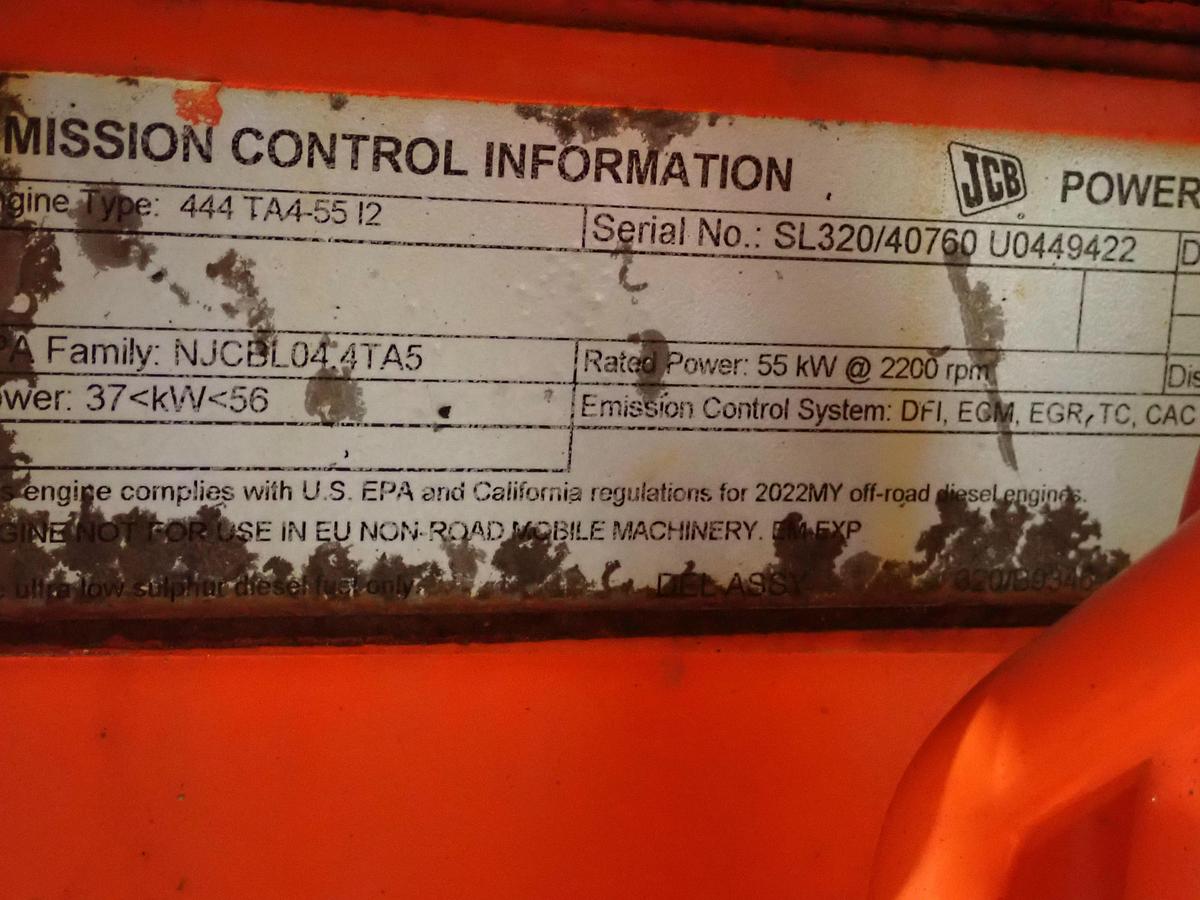 Used 2022 JCB 444 TA4 Diesel Engine Power Unit