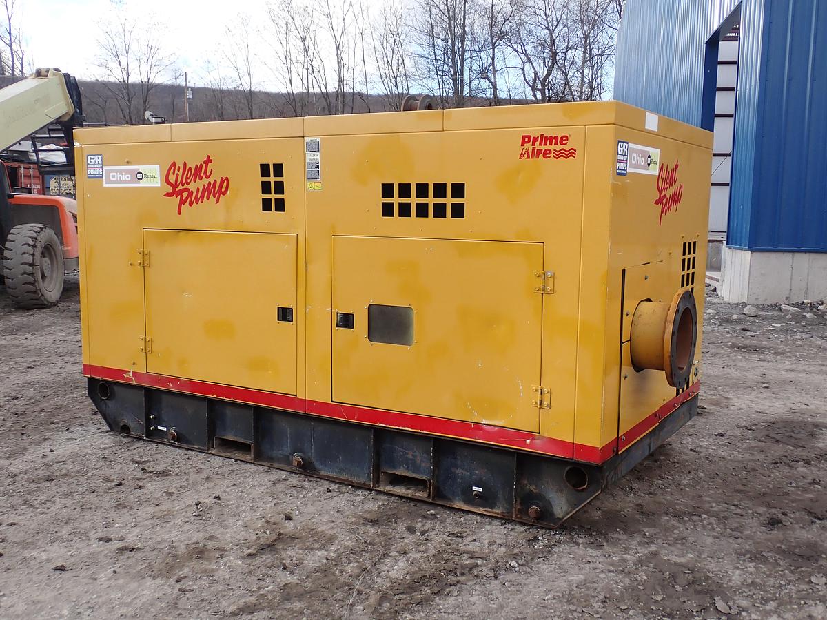 Used 2015 Gorman Rupp PA12A60 12" Water Pump ENCLOSED!