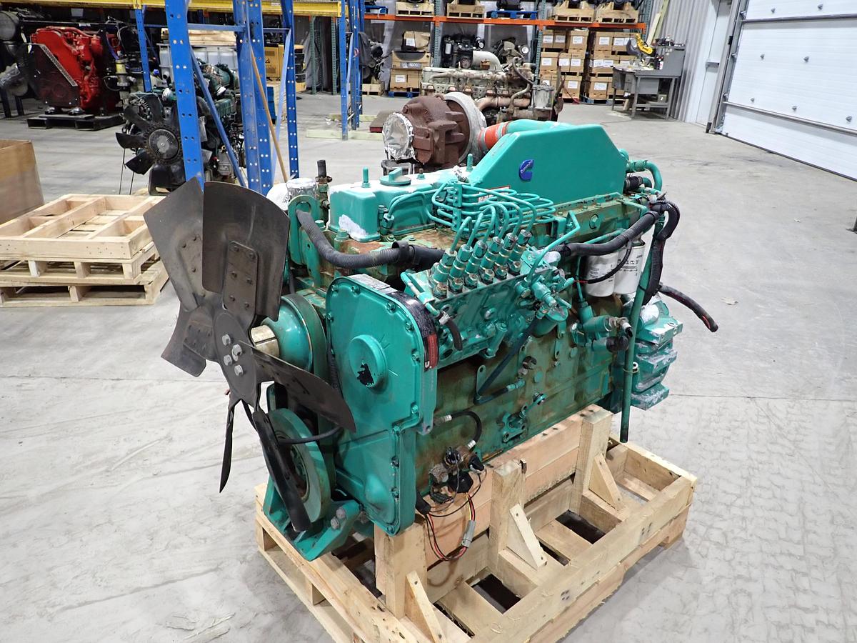 Used 2002 Cummins 6CTA 8.3 Diesel Engine 418 HOURS