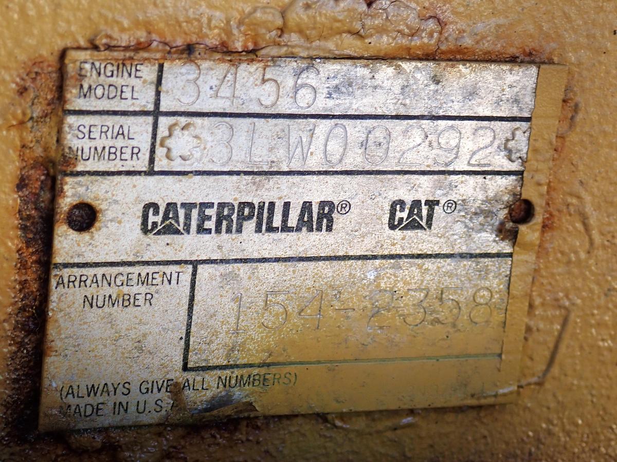 Used 2000 CAT 3456 Turbo Diesel Engine 