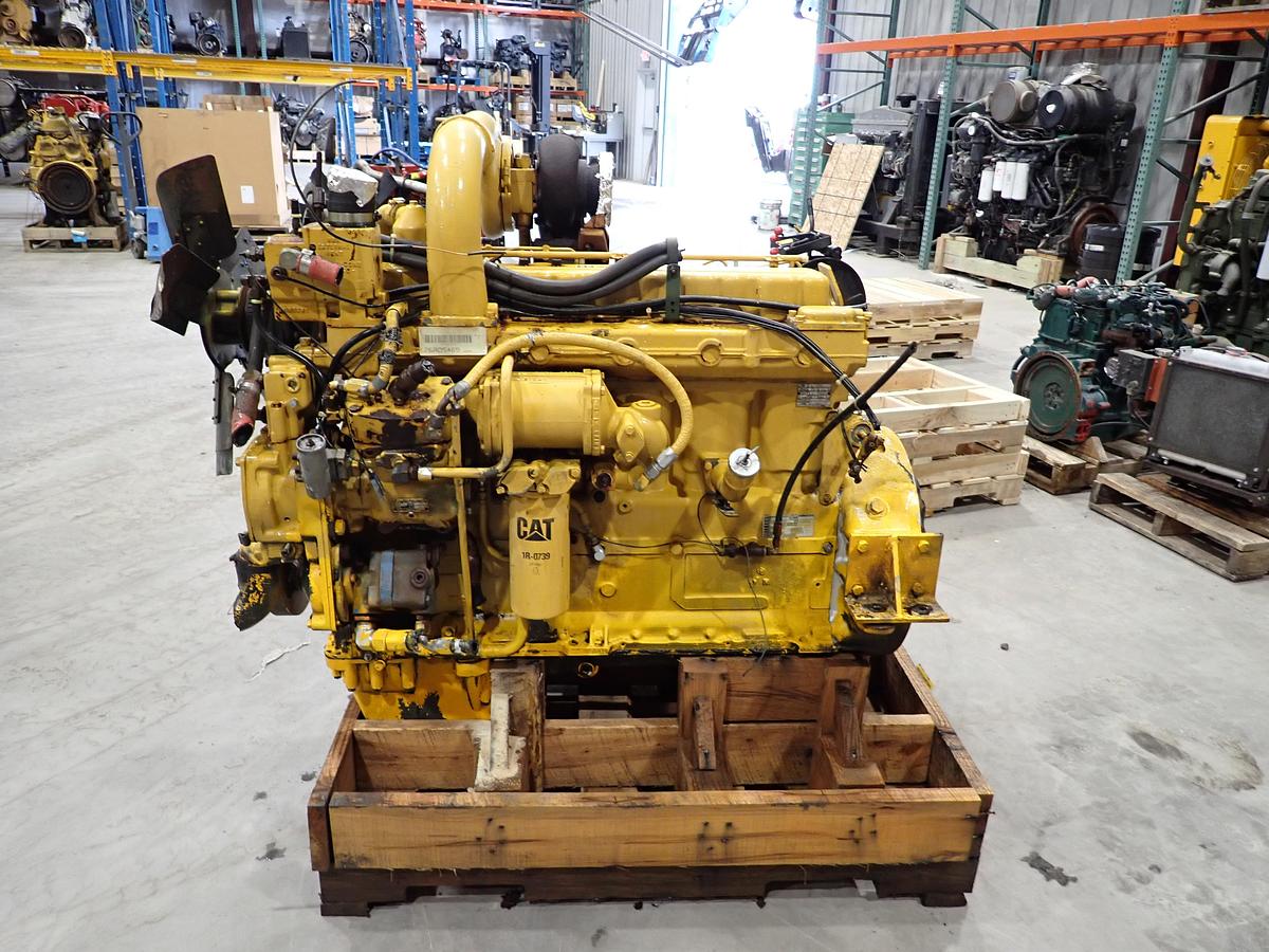 Used 1984 CAT 3306 PC Diesel Truck Engine 404 ORIGINAL HOURS!