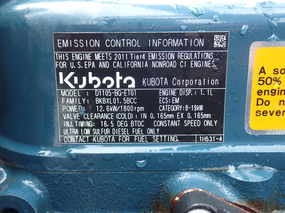 Used 2011 Kubota D1105