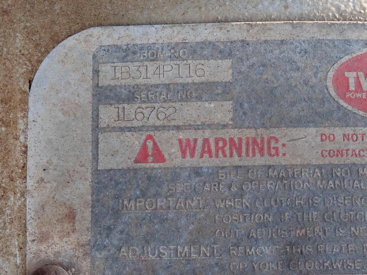 Used 2000 Cummins N14-C Diesel Engine POWER UNIT w/ PTO CLUTCH