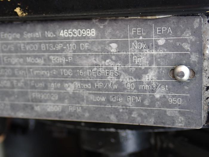 Used 2005 Cummins B3.9P-110 4BTA Diesel Engine 4BT