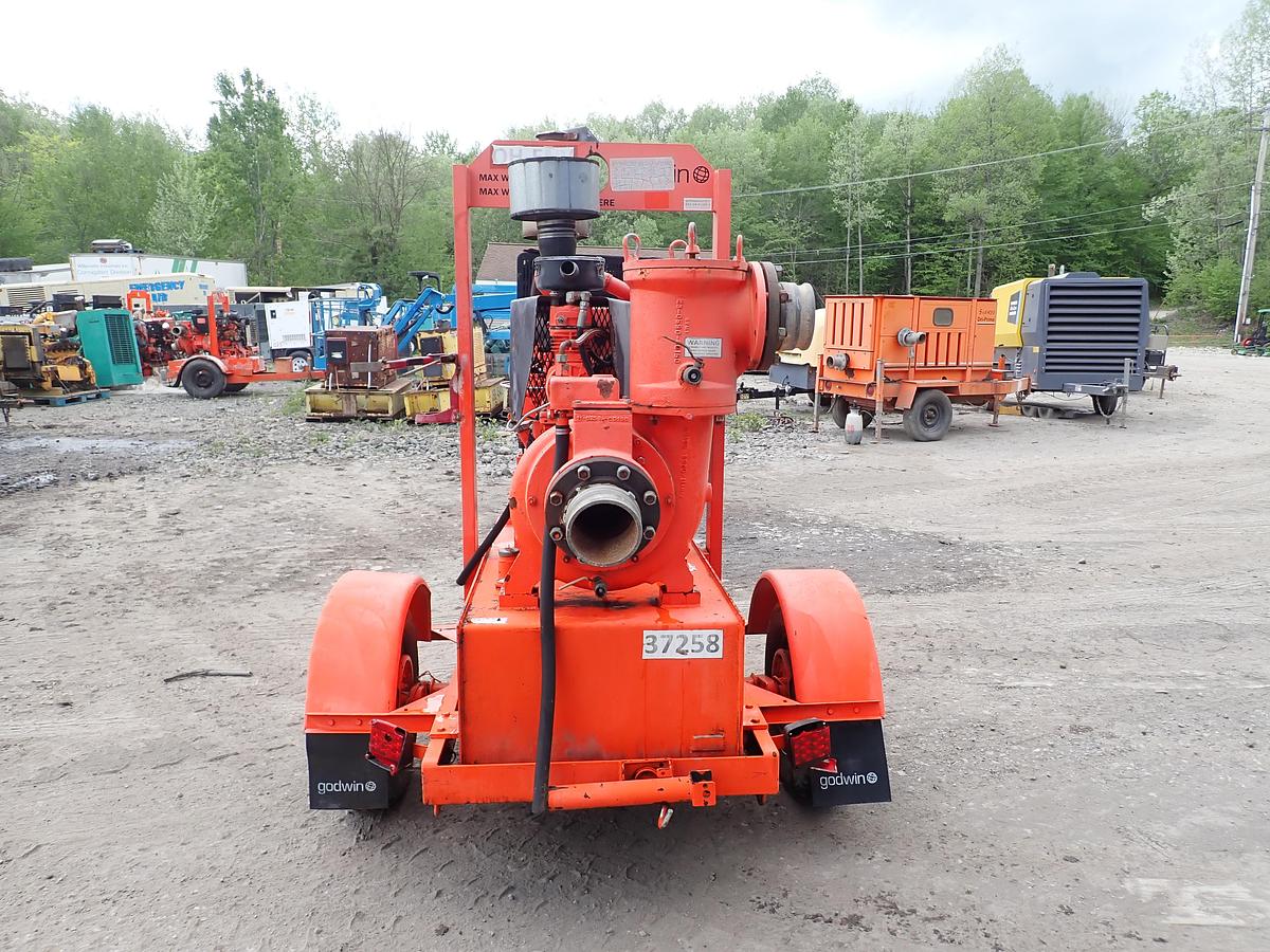 Used 2014 Godwin CD150M 6" Water Pump JOHN DEERE DIESEL