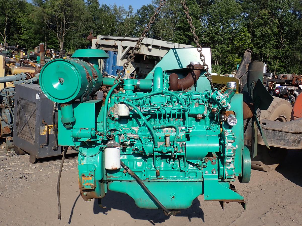 Used Komatsu S6D110-1 Turbo Diesel Engine 1401 HOURS!