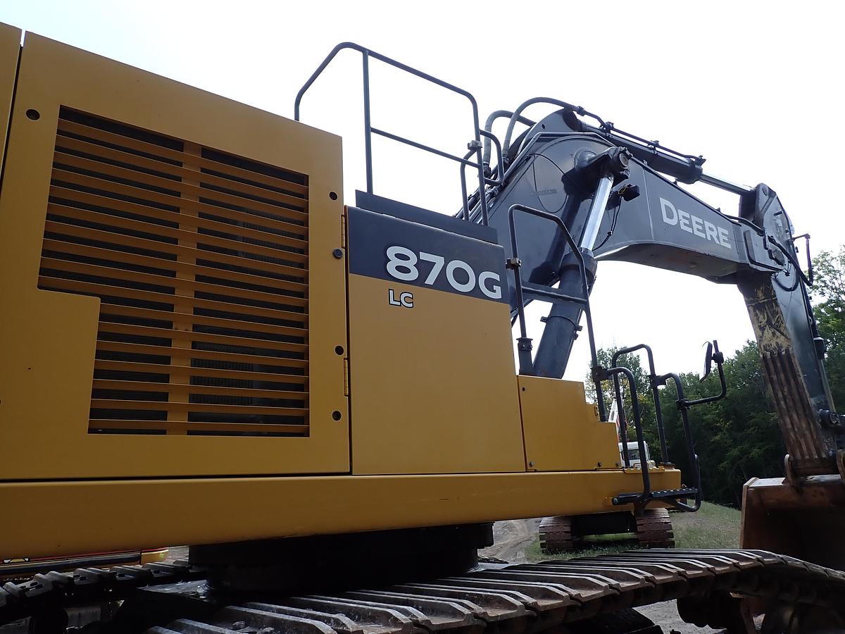 Used 2021 John Deere 870G LC Hydraulic Excavator MASS EXCAVATING BOOM