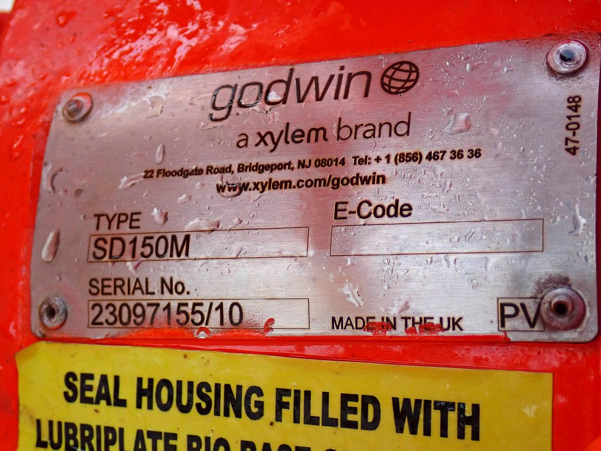 Used 2023 Godwin SD150M 6" Water Pump 118 HOURS!