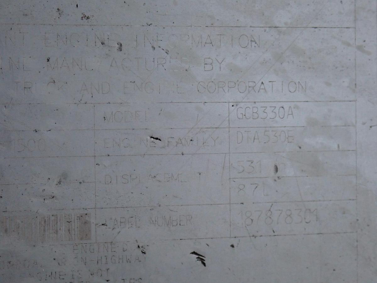 Used 2007 International DTA530E Diesel Engine POWER UNIT 330 HP 