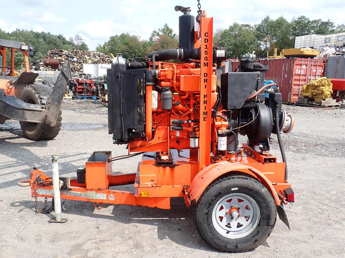 Used 2015 Godwin CD150M STAINLESS 6" Water Pump LOW HOURS!