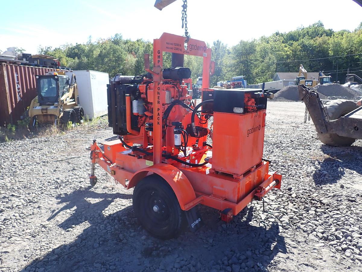 Used 2016 Godwin GHPU30 Stationary Hydraulic Power Pack