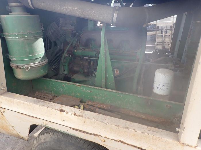 Used Sullair 185DPQ 185 CFM Air Compressor LOW HOURS! John Deere Diesel Trailer