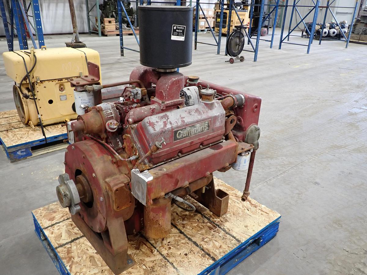 Used 1972 Cummins V378 V6 Diesel Engine