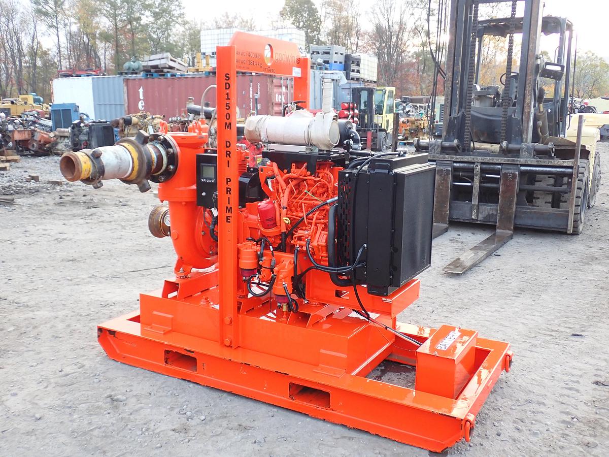 Used 2023 Godwin SD150M 6" Water Pump 118 HOURS!