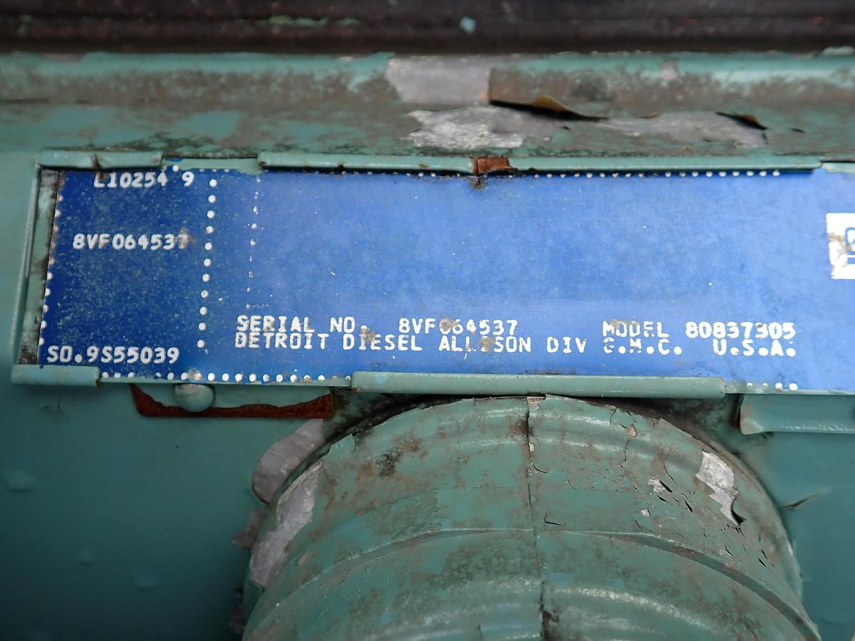 Used Detroit Diesel 8V92TA Engine POWER UNIT! 53 HOURS 