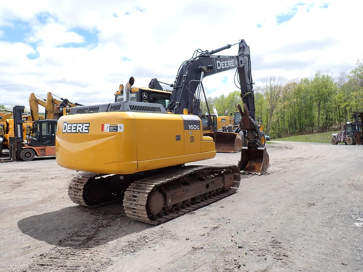 Used 2015 John Deere 160G LC Excavator HYDRAULIC THUMB & QC
