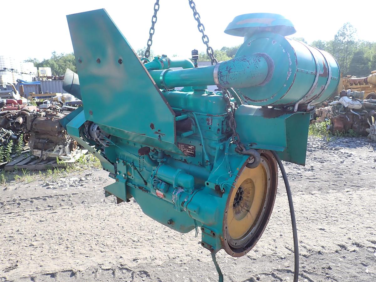 Used Komatsu S6D110-1 Turbo Diesel Engine 1401 HOURS!