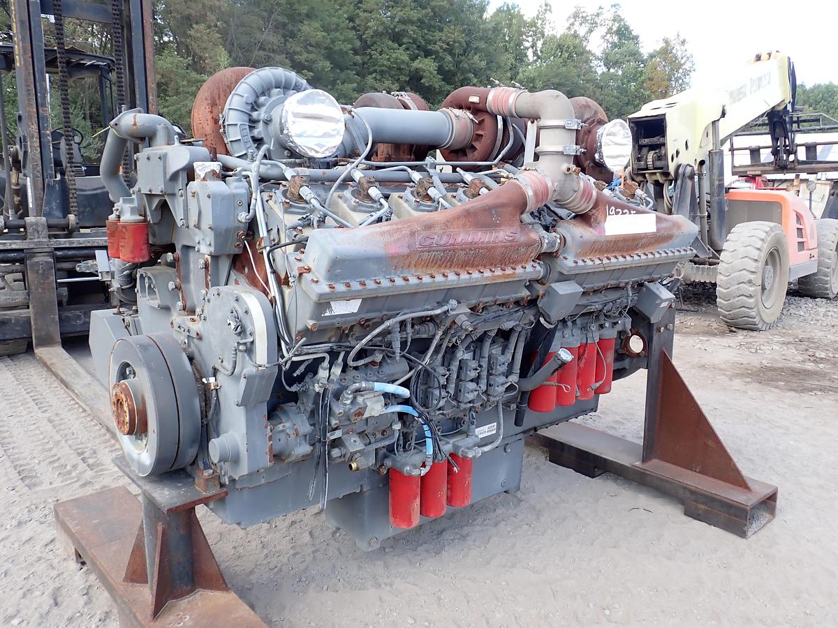 Used 2011 Cummins QSK50 Diesel Engine CM850 CPL 3329