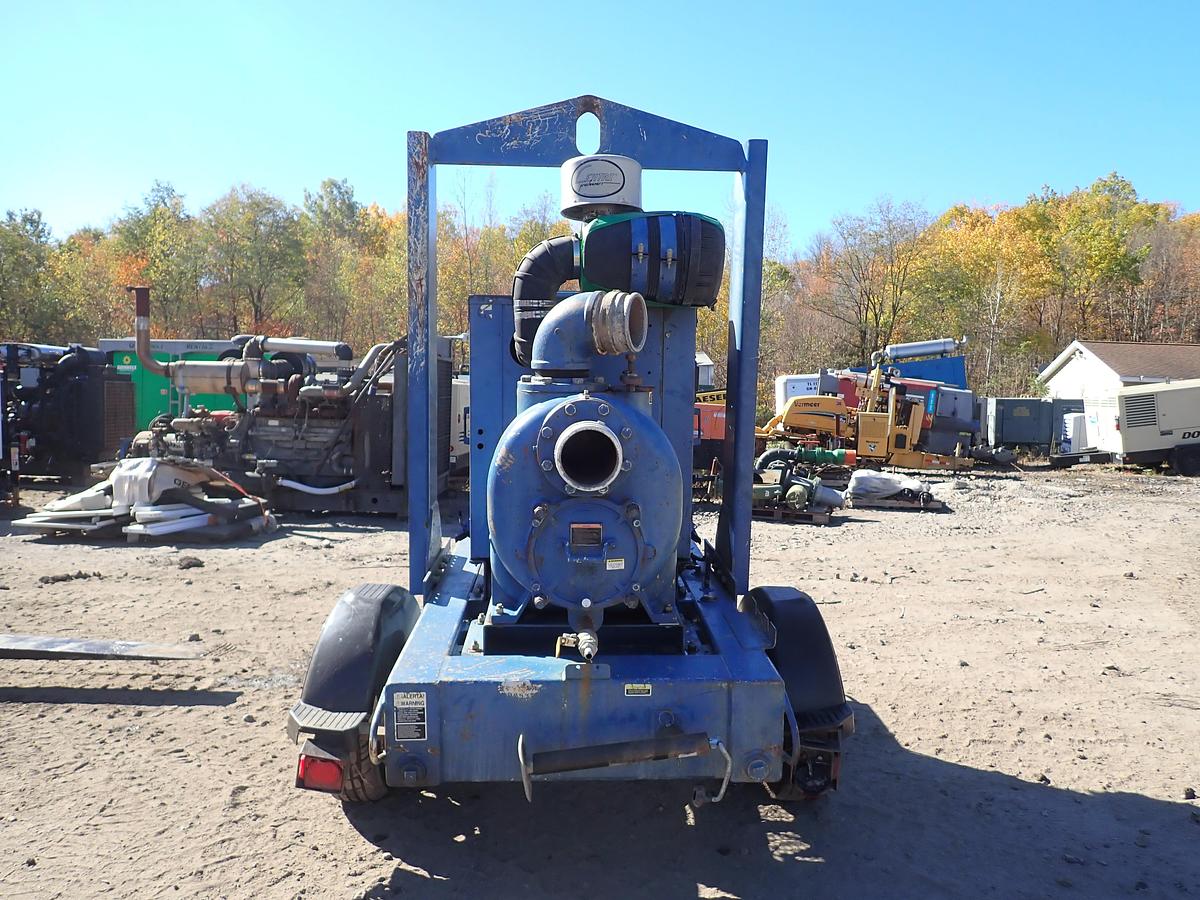 Used Gorman Rupp T6A60S 6" Portable Water Pump