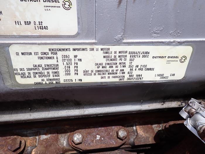 Used 1994 Detroit Diesel 6V92TA DDEC Truck Engine