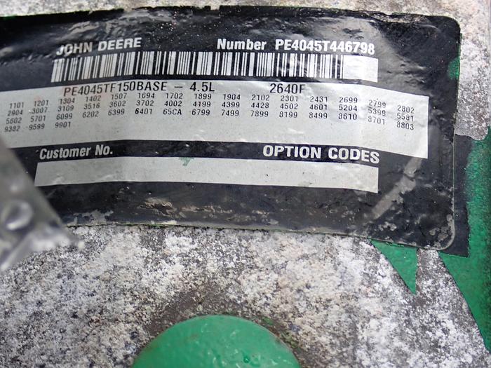 Used John Deere 4045TF150