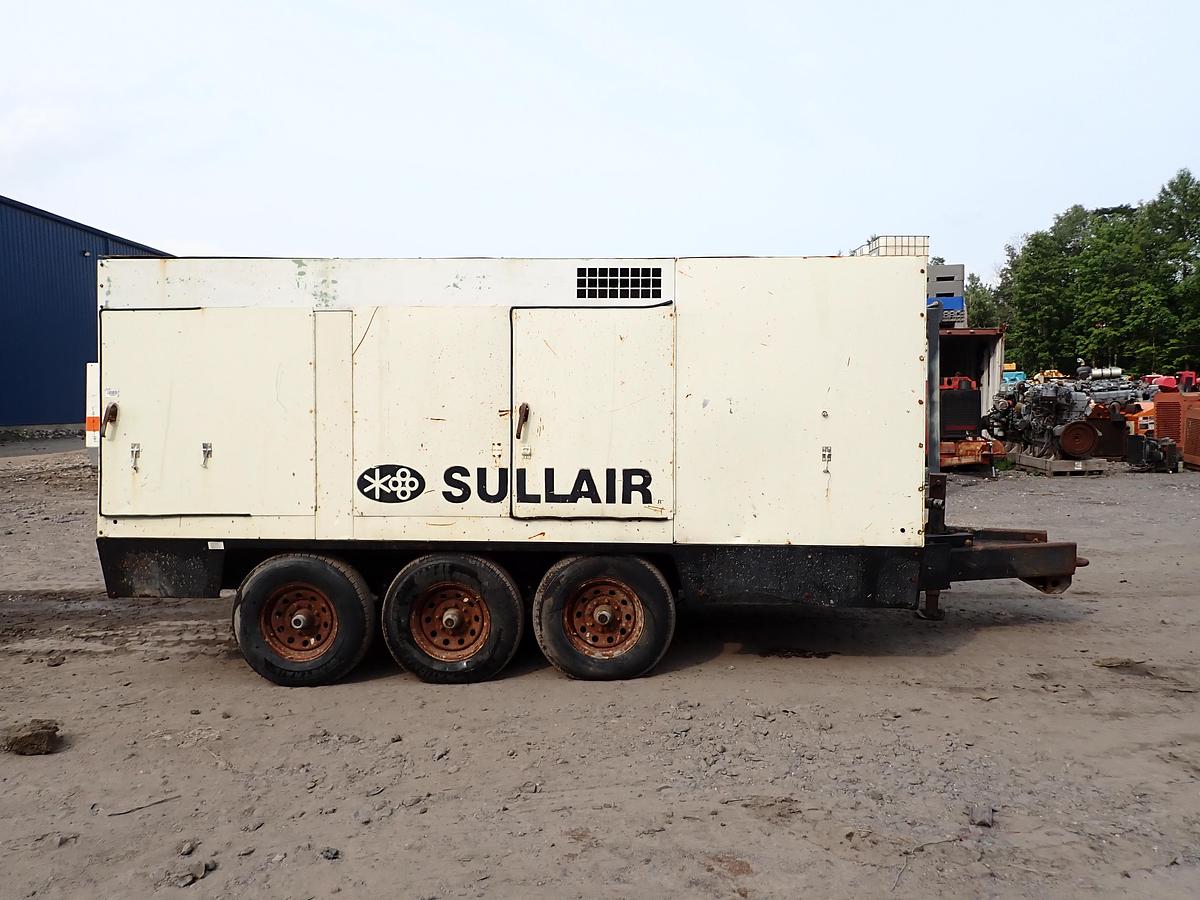Used 2007 Sullair 1150XH 350 PSI Air Compressor CAT DIESEL