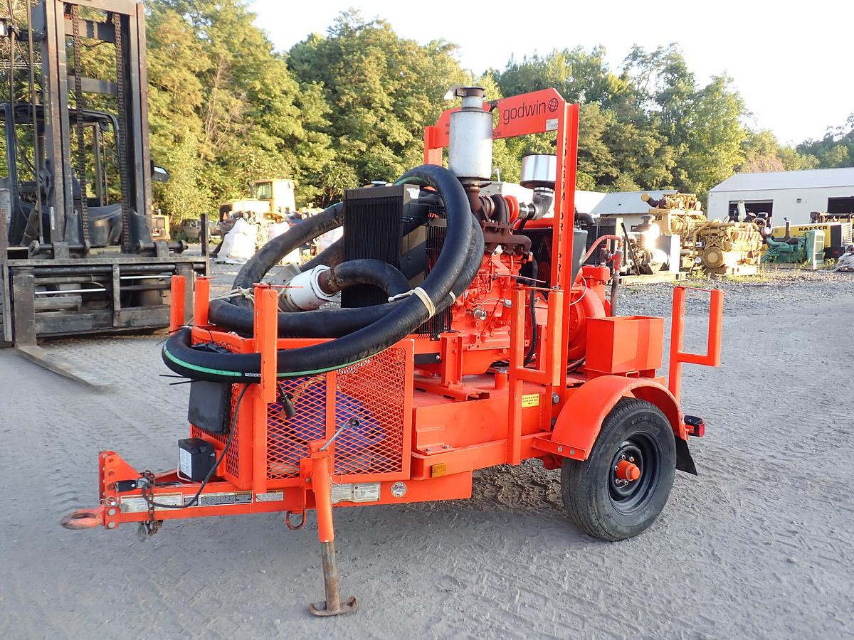 Used 2017 Godwin CD150M 6" Water Pump