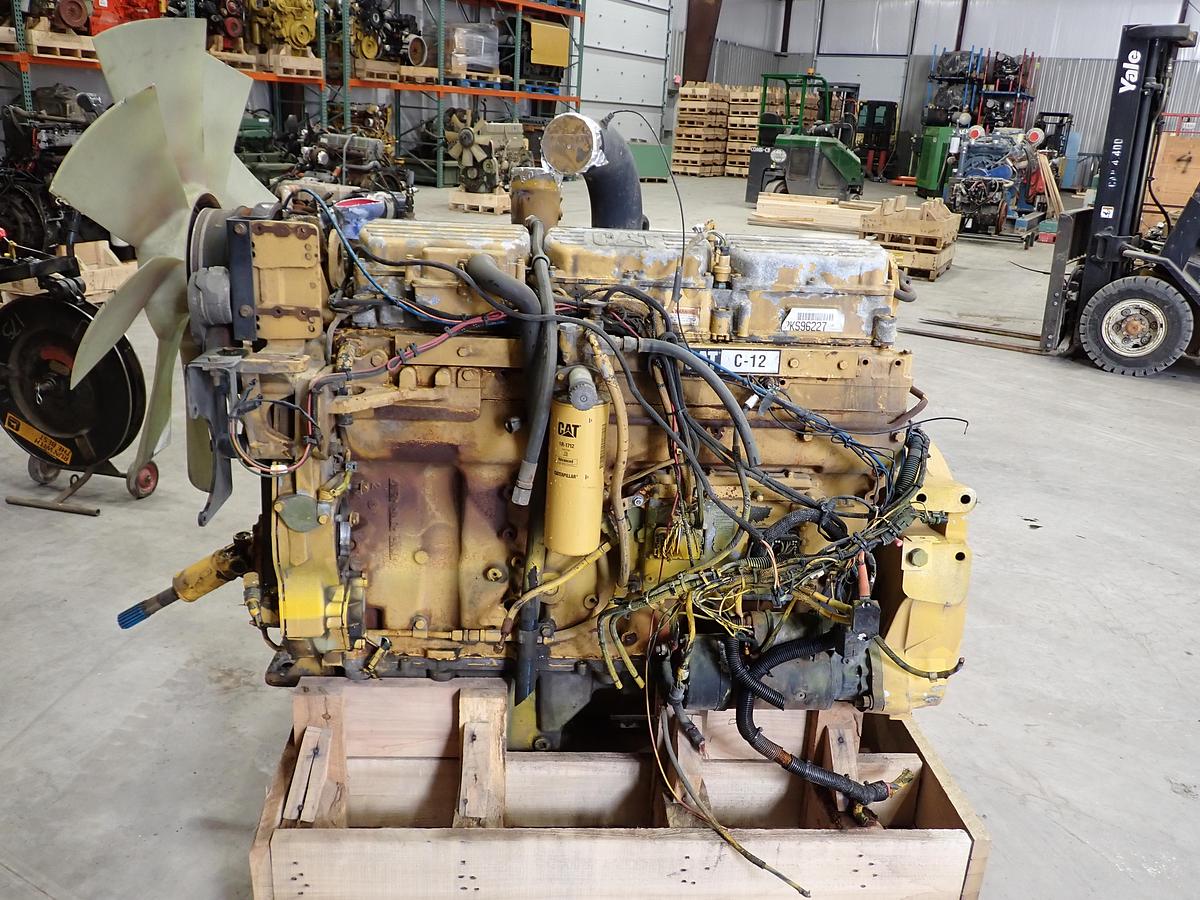 Used 2002 CAT C12 Diesel Truck Engine 455 HP LOW TIME! 