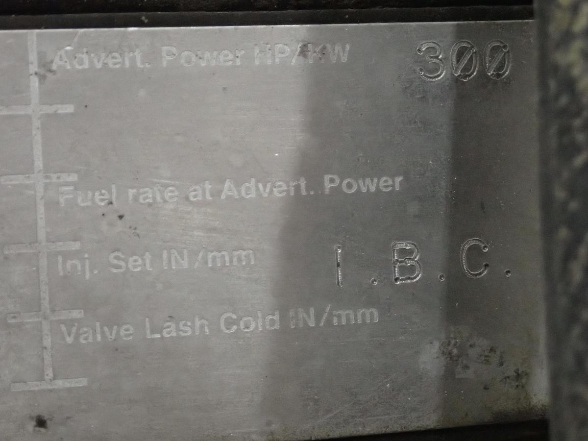 Used 1997 Cummins M11C 300 HP Diesel Engine CPL 2119 M11-C